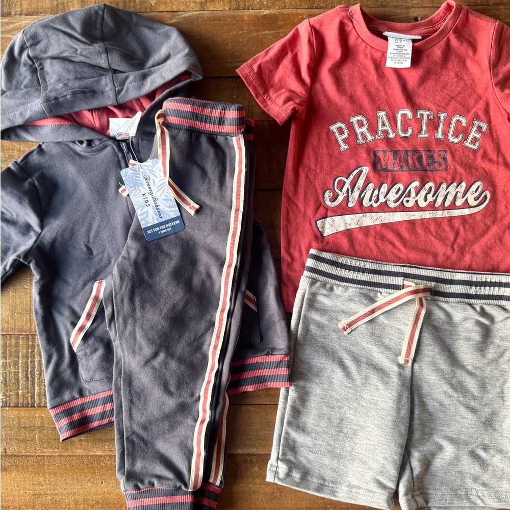 Tommy Bahama 4 piece Athletic Wear Set